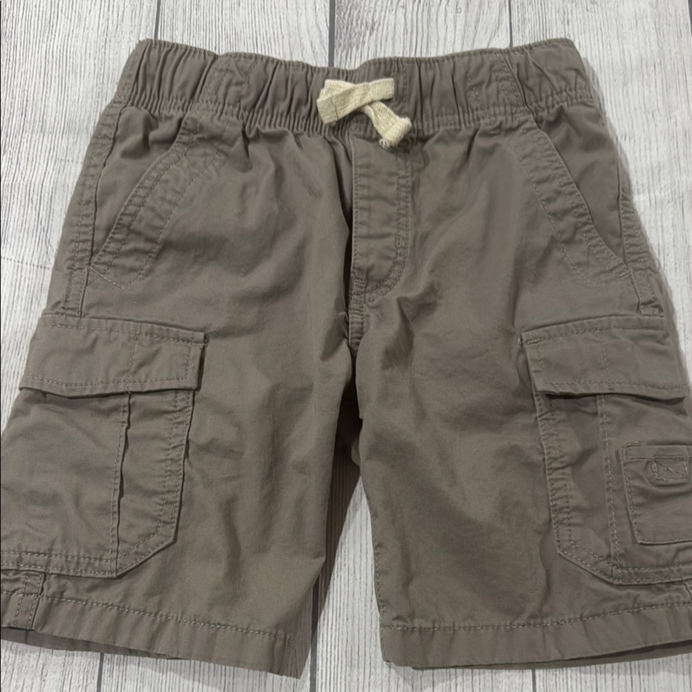 Lucky Brand Boys Cargo Shorts - Gray/Taupe